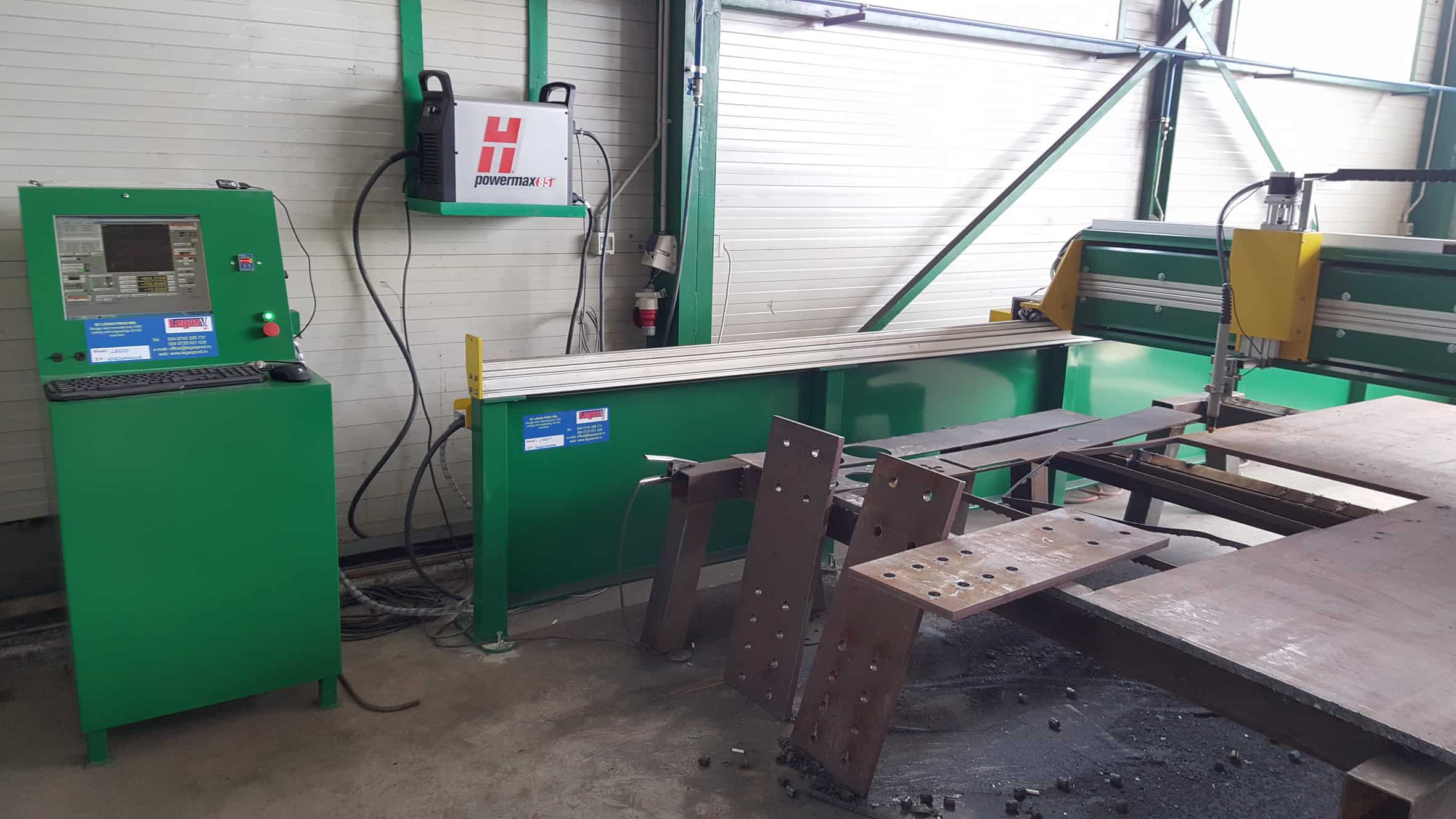 Confectionarea elementelor de constructii cu masini CNC 7 debitare plasma